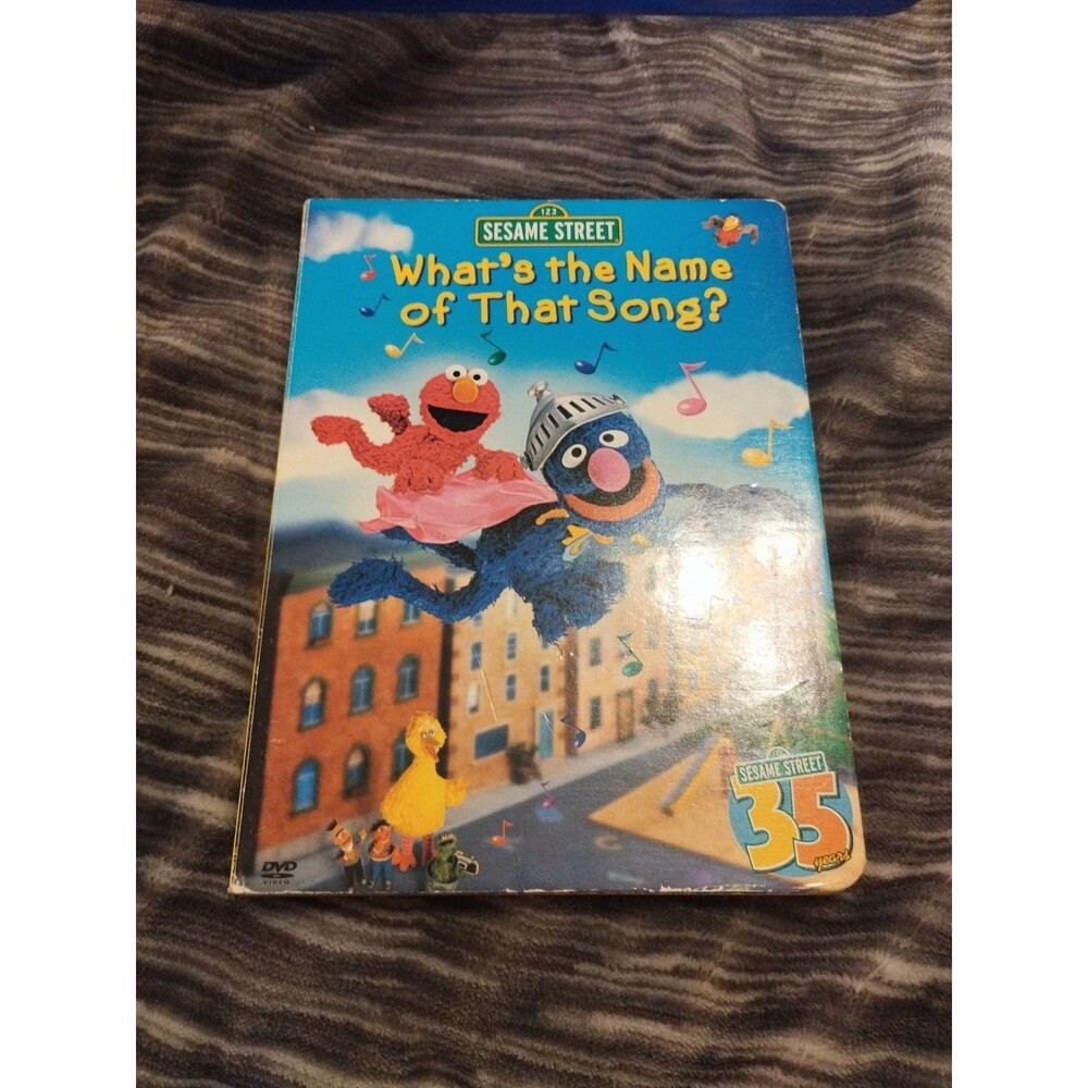 Sesame Street - What’s the Name of That Song (DVD, 2004) RARE OOP HTF